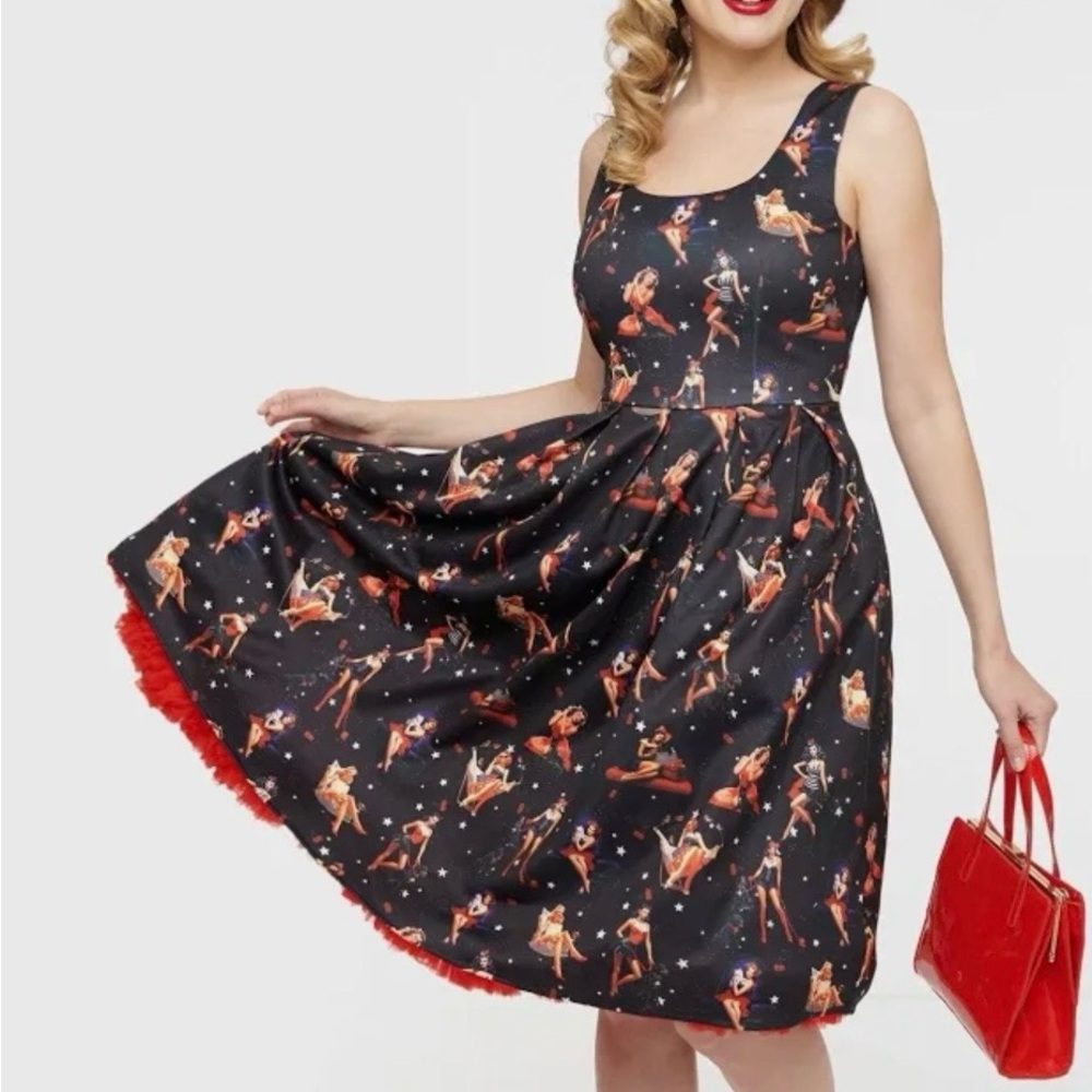 Dolly & Dotty 1950’s Pin Up Amanda Swing Dress